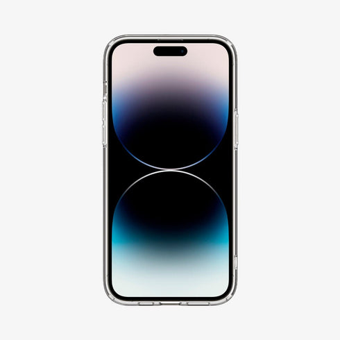 ACS04816 - iPhone 14 Pro Max Case Ultra Hybrid in crystal clear showing the back